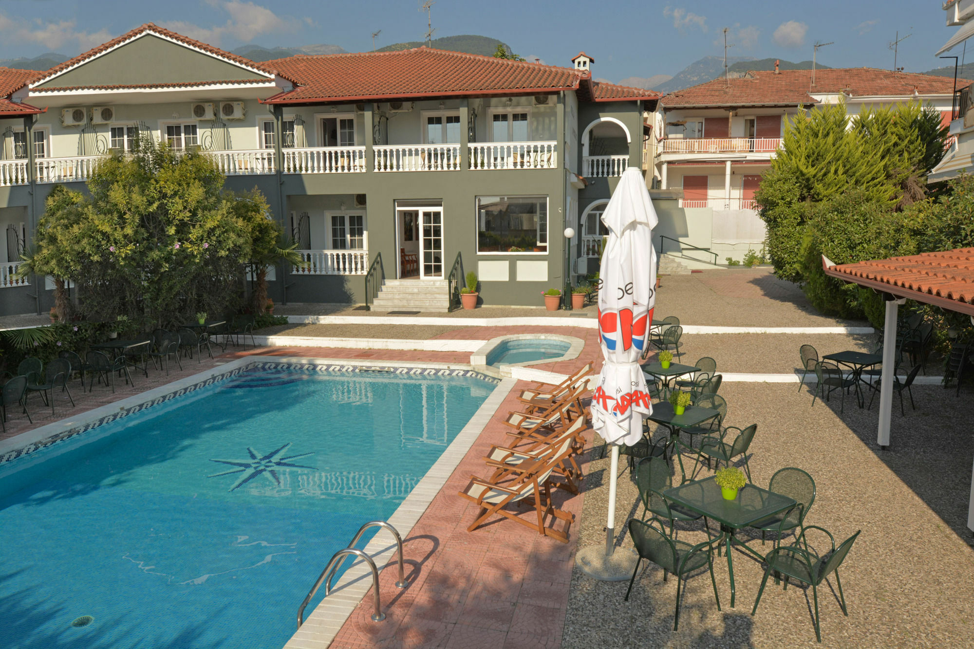Olympus Hotel Villa Drosos Litóhoro Kültér fotó